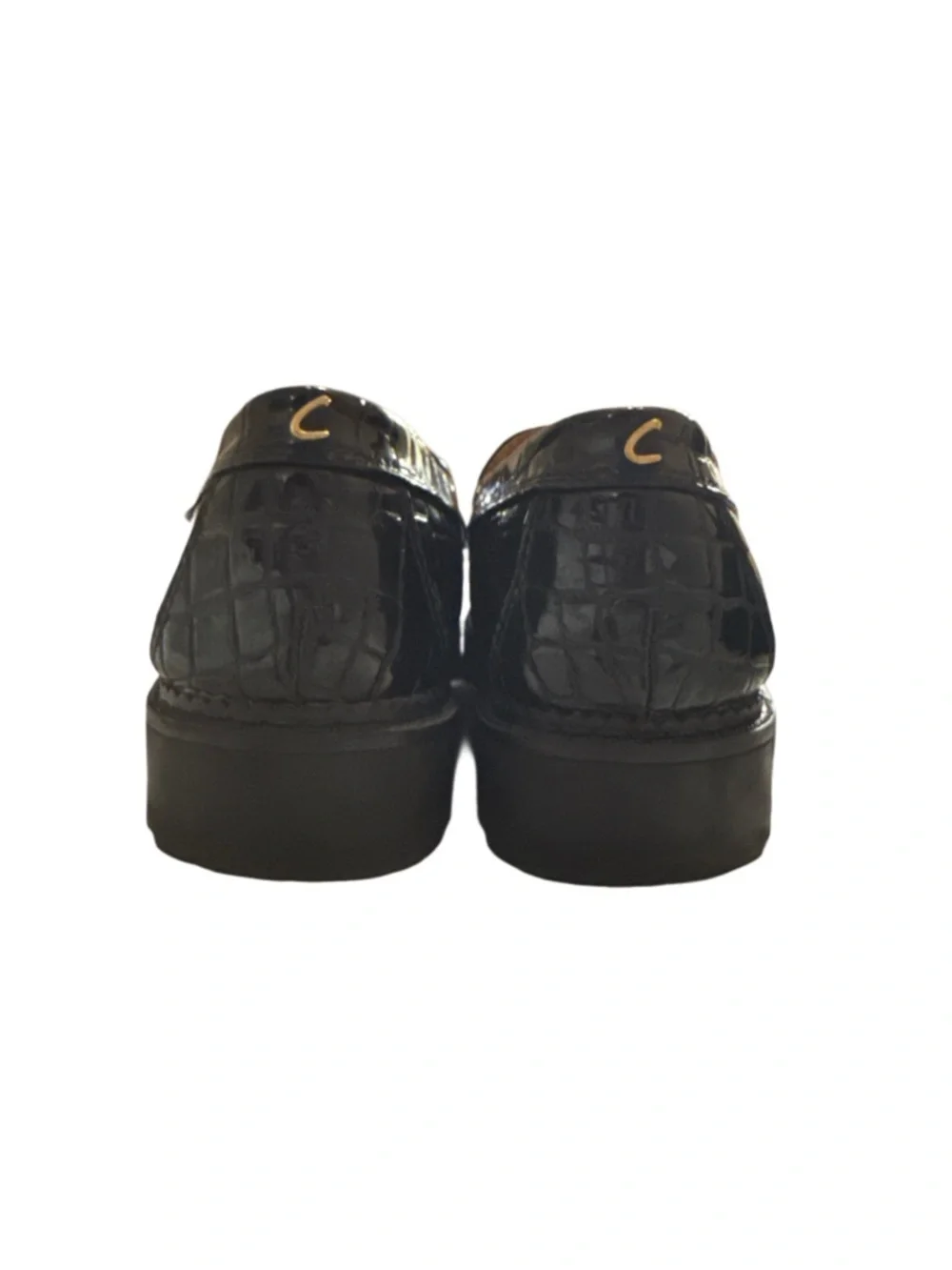 CIRCUS BY SAM EDELMAN DEANA CROC PATENT LOAFERS